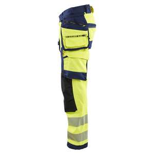 BLAKLADER - 112216483389D88 Pantalones Hi-Vis 4-Way stretch Hi-vis Amarillo/Azul Marino-EAN 7330509906392 ROPA DE TRABAJO DE 2017 - Product Image 3
