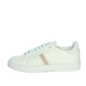 Sneakers Janet & Janet Donna J-092 Bianco Rosa Canvas, chaussures tendance - Product Image 1
