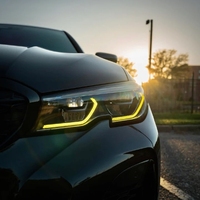 Pièces automobiles SJC, DRL de style CSL modifiées pour BMW G20 Série 3 M3 CSL, module de phare DRL jaune amélioré (2019 - 2022 LASER)