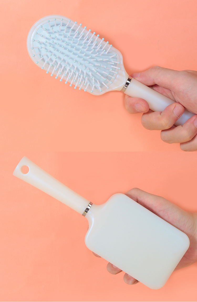 Hot Sale Factory Price Cute Detangling Hair Brush Custom Logo Massage Comb Hair Care Eco Friendly Cushion Hair Brush SY705-708