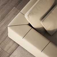 Canapé de direction modulaire en cuir, design moderne, en forme de L, de luxe, personnalisable pour usage scolaire et commercial – Meilleures ventes