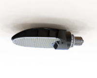 Lampu Jalan LED Retrofit 360 3W Bersertifikasi RoHS IP65, Dapat Disesuaikan, Pengganti Lampu Jalan Aluminium AC LED 115W, Garansi 5 Tahun, E26/E27