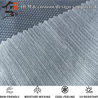 Tissu 90% polyester 10% élasthanne, gris camouflage, jacquard, maille, tissu sport, extensible, respirant, tissu pour vêtements de sport pour femmes/hommes
