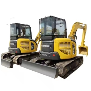Miniexcavadora Komatsu PC55 Usada de 6 Toneladas con Motor Caterpillar, Bulldozer Hidráulico, Maquinaria de Orugas Hidráulicas, Origen China, 2016 - Product Image 1
