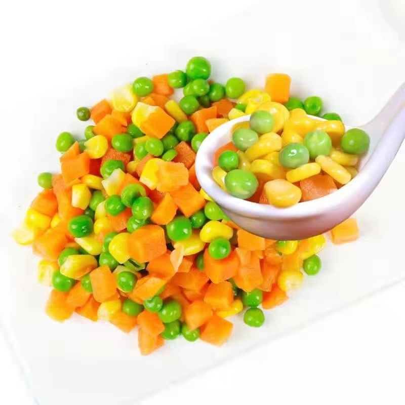 Высококачественные китайские замороженные продукты HACCP, замороженные овощи IQF, смешанные овощи