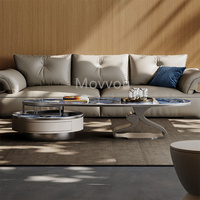 Mobilier de salon table basse centrale ronde ensemble de tables basses modernes tables basses avec tiroir