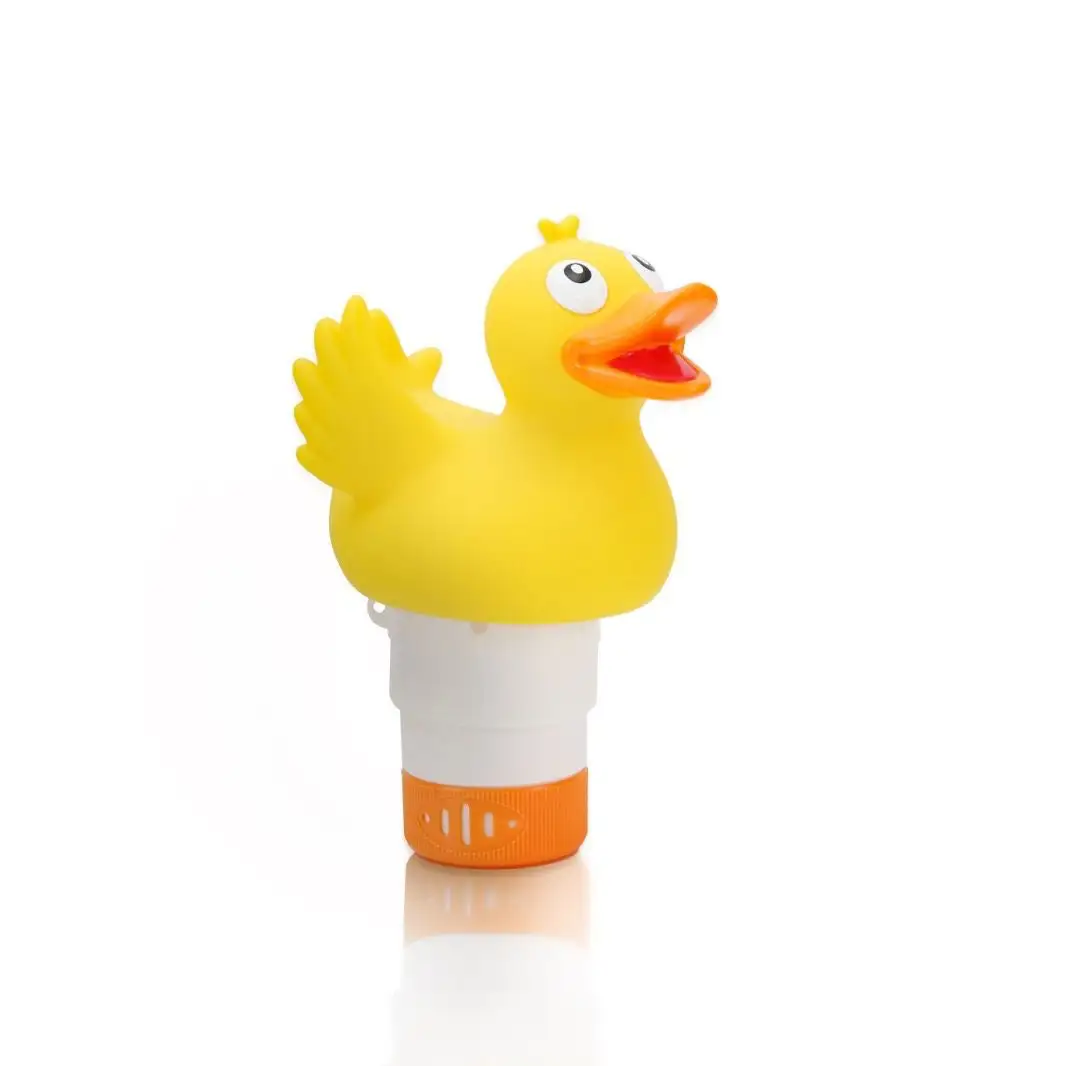 Hot wing duck dosing device Floating pill pool disinfection treatment Pool dosing device
