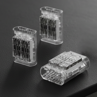 Connecteur de fil transparent en forme de H en gros, connecteur rapide pour LED automobile