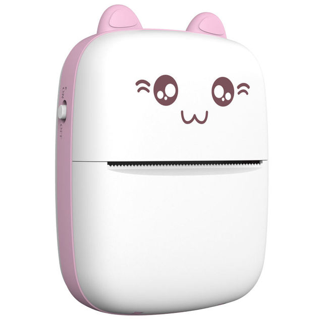 2025 New Customized Colors ABS Plastic Pocket Wireless Blue Tooth Mini Handy Photo Portable Thermal Printer