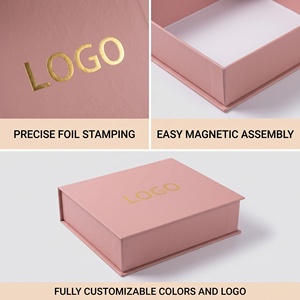 Caja de Regalo Rígida Ecológica con Logotipo Personalizado, Forro de Esponja y Cierre Magnético, Empaque de Regalo de Papel de Arte de Lujo - Product Image 2