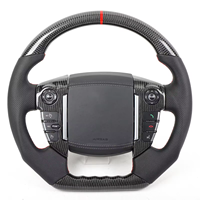 Volant en fibre de carbone de voiture de sport Range Rover personnalisé pour les volants Land Rover Ran Range Rover Sport Velar