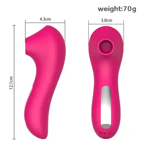 Yanse wiederauf ladbarer Nippel weiblicher Mastur bator G-Punkt Klitoris stimulator Mini Clit Tongue Licking Vibrator