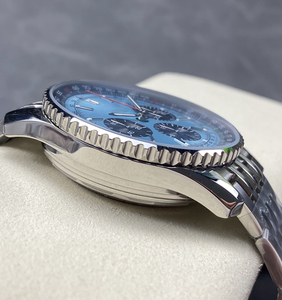 2025 mới cao cấp sang trọng đa chức năng thép không gỉ của nam giới Chronograph Xem với 22mm băng thông con trỏ quay số thiết kế - Product Image 5