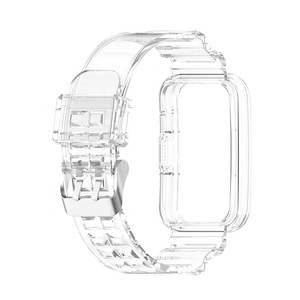 Correas para <span class=keywords><strong>Huawei</strong></span> <span class=keywords><strong>Watch</strong></span> <span class=keywords><strong>Fit2</strong></span> Glacier Strap <span class=keywords><strong>Watch</strong></span> Fit Correa transparente - Product Image 5