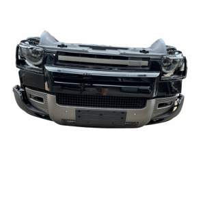 Conjunto <span class=keywords><strong>de</strong></span> Parachoques Delantero para Defender 90/110/130 L663 2020-2024, con Orificios para Sensores, Rejilla y Fijación Atornillable - Product Image 1