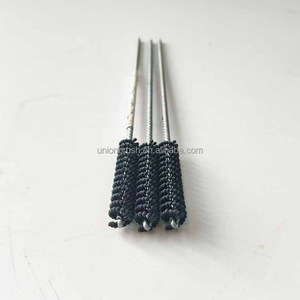 Cepillo de Pulido Cilíndrico Abrasivo Flexible para Acabado de Superficies y Desbarbado de Orificios Cruzados - Product Image 3