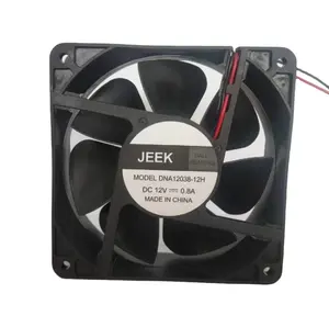 Jeek 120x120x38mm sleeve 0.8a 12 volt pwm motor AFC1212DE server dc Cooling fan