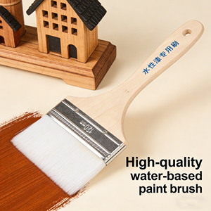 Pinceau en soie à base d'eau, pinceau en laine spécialement conçu pour la peinture à base d'eau, pinceau en laine à base d'eau pour le dépoussiérage électronique, pinceau de cuisson - Product Image 5