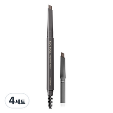 Sam Eco Soul Edge Descuento Eyebrow Enhancers 03 Marrón 4 Piezas Blow Pencils and Refill Set - Product Image 1