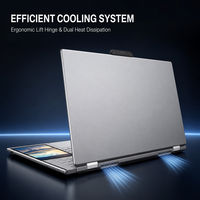 Laptop Grosir 15.6 Inch Layar Sentuh 7 Inch Intel N100 Laptop Layar Ganda Kustomisasi Sesuai Permintaan MOQ Rendah Pemasok Langsung dari Pabrik