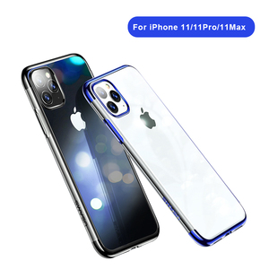 Venta al por mayor de galvanoplastia TPU funda de silicona funda para teléfono móvil para iPhone/11/11pro/11pro. - Product Image 2