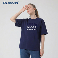 Camiseta Kuenzi Regular Personalizada con Logotipo Personalizado, Cuello Redondo, Manga Corta, 100% Algodón, 480 g/m², para Mujer