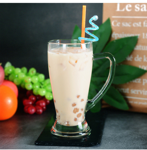 Mug en <span class=keywords><strong>verre</strong></span> transparent multi-usage <span class=keywords><strong>pour</strong></span> bière, café irlandais, thé, pub, maison, boisson, tasse élégante avec poignée en forme de sablier, <span class=keywords><strong>verre</strong></span> à bière - Product Image 5