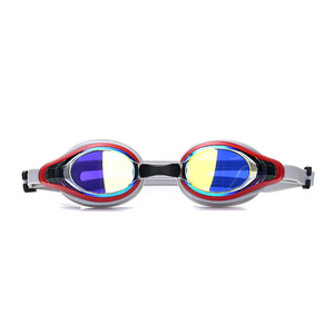 Adult Anti Fog Electroplated Swimming Goggles Silicone Waterproof For Men Women 5005 - Product Image 1