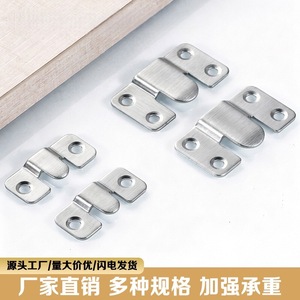 Stainless Steel Mountain-Shaped Corner Bracket 304 Hidden Clip For <b>Picture</b> <b>Frame</b> Wall Mounting Furniture Support - Product Image 3