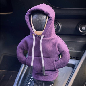 Divertida Funda Cálida de Invierno para Palanca de Cambios de Coche, Tipo Sudadera, para Palanca Manual, Aniversario, Estilo Art Deco, Tejido Artesanal, Interior de Coche - Product Image 1