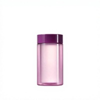 Bouteilles en plastique PET colorées pour capsules de compléments alimentaires et gommes, avec bouchon CRC, pour pilules sans sucre / Échantillon gratuit