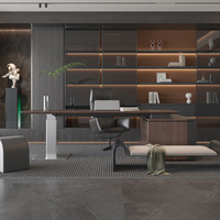 Mobilier de bureau Bureau de direction réglable en forme de L Bureau électrique Table de bureau réglable en hauteur Bureau du PDG