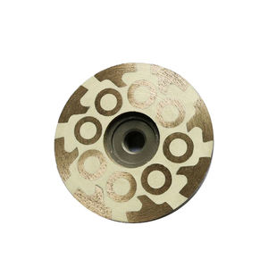 4 "राल से भरे हीरे उपकरण संगमरमर पत्थर के कप ग्रेनाइट क्वार्ट्ज पॉलिश के लिए पहियों को पीसने - Product Image 5