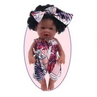 Offre Spéciale – Poupée Jouet SAMLOK Réaliste de 30 cm en Vinyle Souple, Fille Africaine Noire, Fonctionnant sur Piles, Modèle SL348308, pour Tous les Âges
