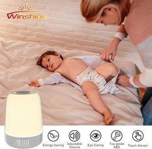 Réveil lumineux Sunrise avec veilleuse 7 couleurs et luminosité réglable pour chambre à coucher - Product Image 5