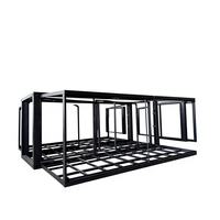 Casa Contenedor de Acero Totalmente Personalizable y Altamente Práctica, Casa Contenedor de Acero Prefabricada, Contenedores de Almacenamiento Bien Ventilados