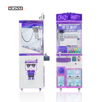 Machine à griffes pour poupées avec des prix excitants et un jeu de poussée de pièces pour enfants, Nouveauté