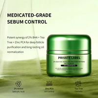 Crème Visage 2% BHA & Zinc PCA – Gel Kératolytique de Précision Régulateur de Sébum – OEM Contrôle du Sébum, Resserre les Pores, Fini Mat
