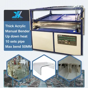 JX 30mm 40mm 50mm 60mm Manual thick acrylic sheet semi bending bend bender machine