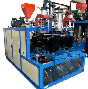 ボトルブロー成形機 押出成形オイルバレル プラスチックボトルブロー成形機 2キャビティ自動ボトルブロー成形機 - Product Image 1