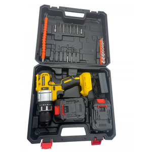 <span class=keywords><strong>Perceuse</strong></span> <span class=keywords><strong>sans</strong></span> <span class=keywords><strong>fil</strong></span>, tournevis <span class=keywords><strong>sans</strong></span> <span class=keywords><strong>fil</strong></span> <span class=keywords><strong>sans</strong></span> balais avec batteries 21V, <span class=keywords><strong>perceuse</strong></span> à <span class=keywords><strong>percussion</strong></span> 40-80Nm, 13mm, mandrin <span class=keywords><strong>sans</strong></span> clé en métal - Product Image 2