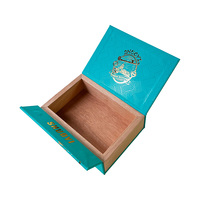 Humidor de Viaje de Madera de Cedro de Diseño Moderno Marca SHUOYI al por Mayor, Estuche Personalizado para Cigarros con Técnica de Lacado, ISO9001/BSCI