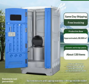 Baño Portátil <span class=keywords><strong>de</strong></span> Emergencia para Exteriores, Ecológico, <span class=keywords><strong>de</strong></span> Asiento Individual, Móvil, <span class=keywords><strong>de</strong></span> HDPE, Temporal, Moderno - Product Image 4