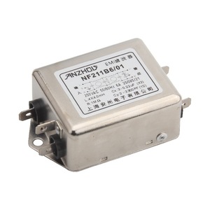 ตัวกรอง EMI อันโจว รุ่น NF211B6/01 6A 250VAC ตัวกรองสายไฟ - Product Image 1