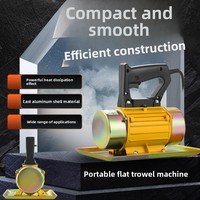 Einphasige und Dreiphasige Tragbare Plattenrüttelmaschine mit Motor, Anbau-Vibrationsglättmaschine für den Kleinhaushalt