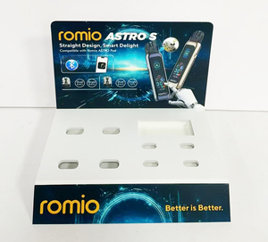 Chất lượng cao tùy chỉnh Acrylic hiển thị đứng truy cập hàng đầu quảng cáo chất lượng cao Acrylic hiển thị giá đứng romio - Product Image 5