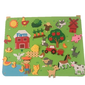 Tablero de Aprendizaje de Historias Tridimensional 3D para Educación Temprana Infantil Unisex, Juego de Historias con Tablero de Fieltro - Product Image 5