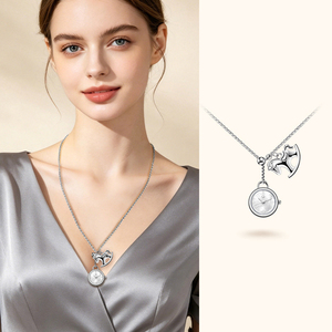 Ladies Pendant Wristwatch Stylish Exquisite Little Horse Timepiece Accessory Necklace Jewelry Decoration - Product Image 3