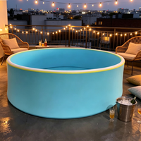 Piscine gonflable ronde en PVC sur mesure, extra haute et grande, accessoire immersif pour séance photo (pour blogueurs), fosse à balles commerciale