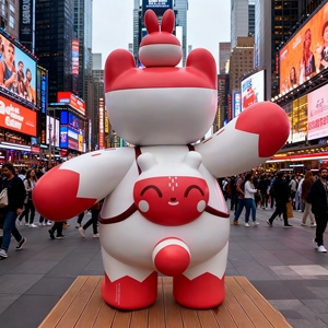 CS185 Lightweight FRP Polygonal Panda Sculpture Geometric Panda Artwork for Boutique Shop Mall Entrance Streetscape <b>Decoration</b> - Product Image 2